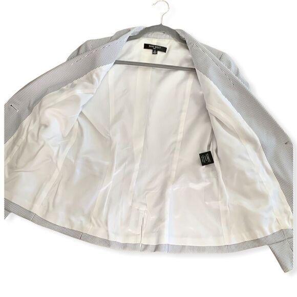 𝅺nine West Pin Striped Blazer - Picture 5 of 10